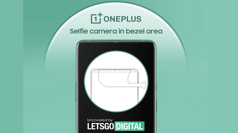 Smartphone OnePlus avec une caméra dans les bordures - LetsGoDigital