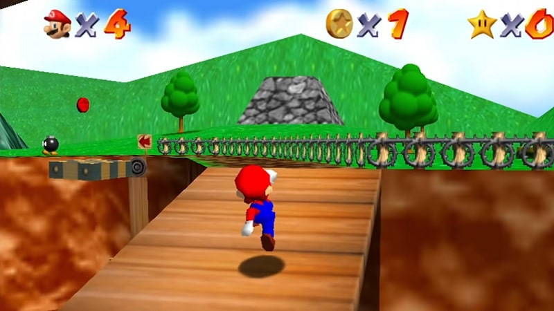Super Mario 64 dans Super Mario 3D All-Stars