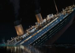 titanic coule ocean