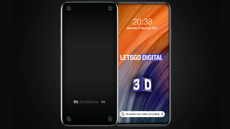 xiaomi 3d smartphone camera