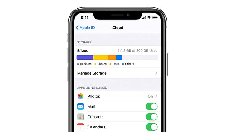 Le service iCloud d'Apple