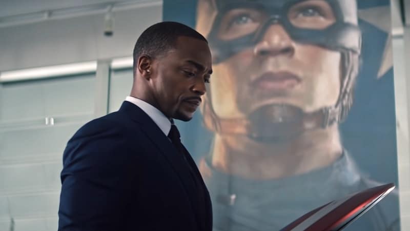 Sam Wilson (Anthony Mackie) dans Le Faucon et le Soldat d’Hiver