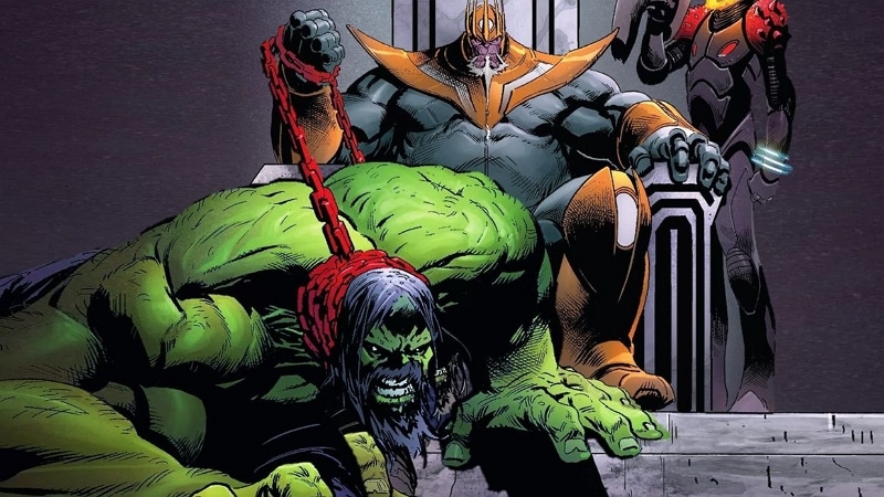 Hulk est devenu le chien de garde de Thanos