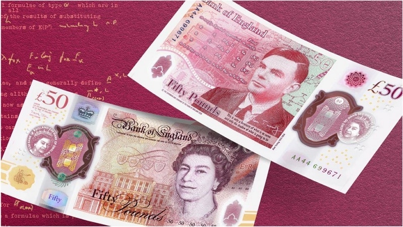 Nouveau billet de £50 - Bank of England