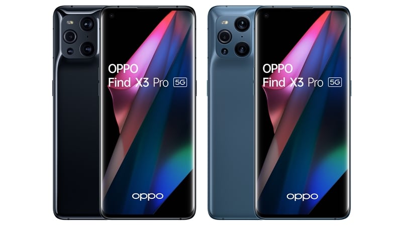 OPPO Find X3 Pro rendus officiels - OPPO