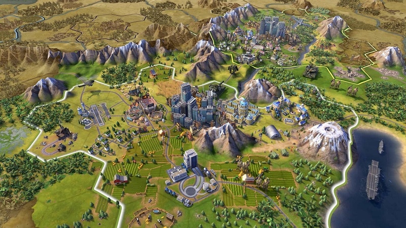 Capture d'écran de Civilization VI