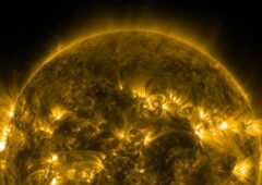 soleil particules haute energie dangereuses