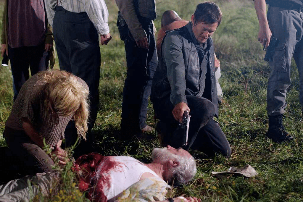 the walking dead saison 10 série amc rick grimes morts zombies