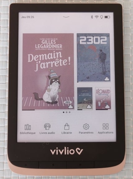 La marque française Vivlio va lancer la color, première liseuse couleur du  marché