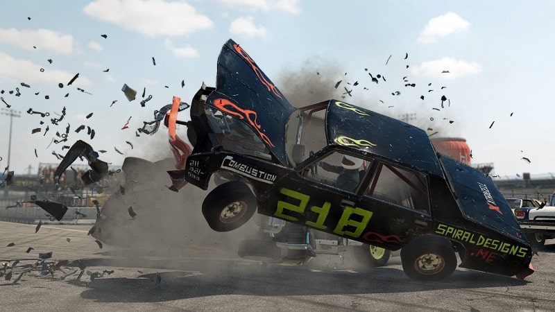 Capture d'écran de Wreckfest 