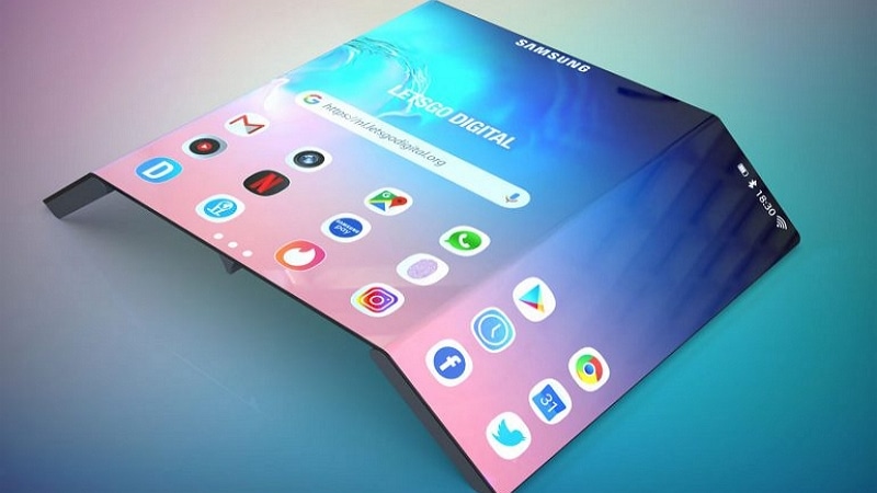 Galaxy Z Fold avec un stylet magnétique - LetsGoDigital