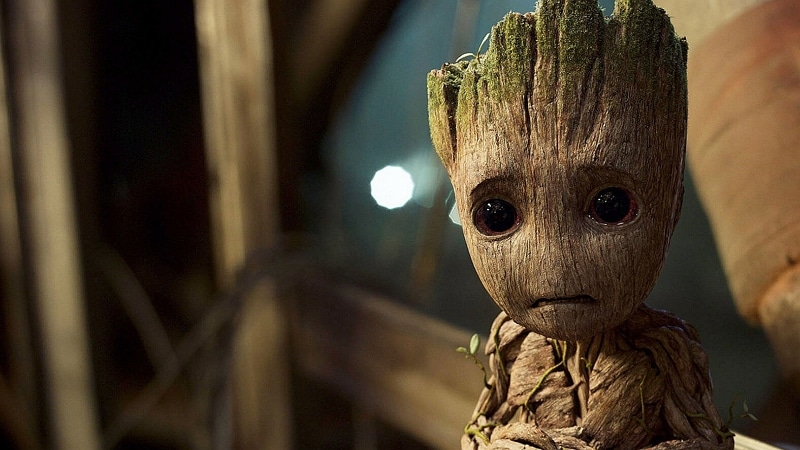 Bébé Groot dans Les Gardiens de la Galaxie vol. 2