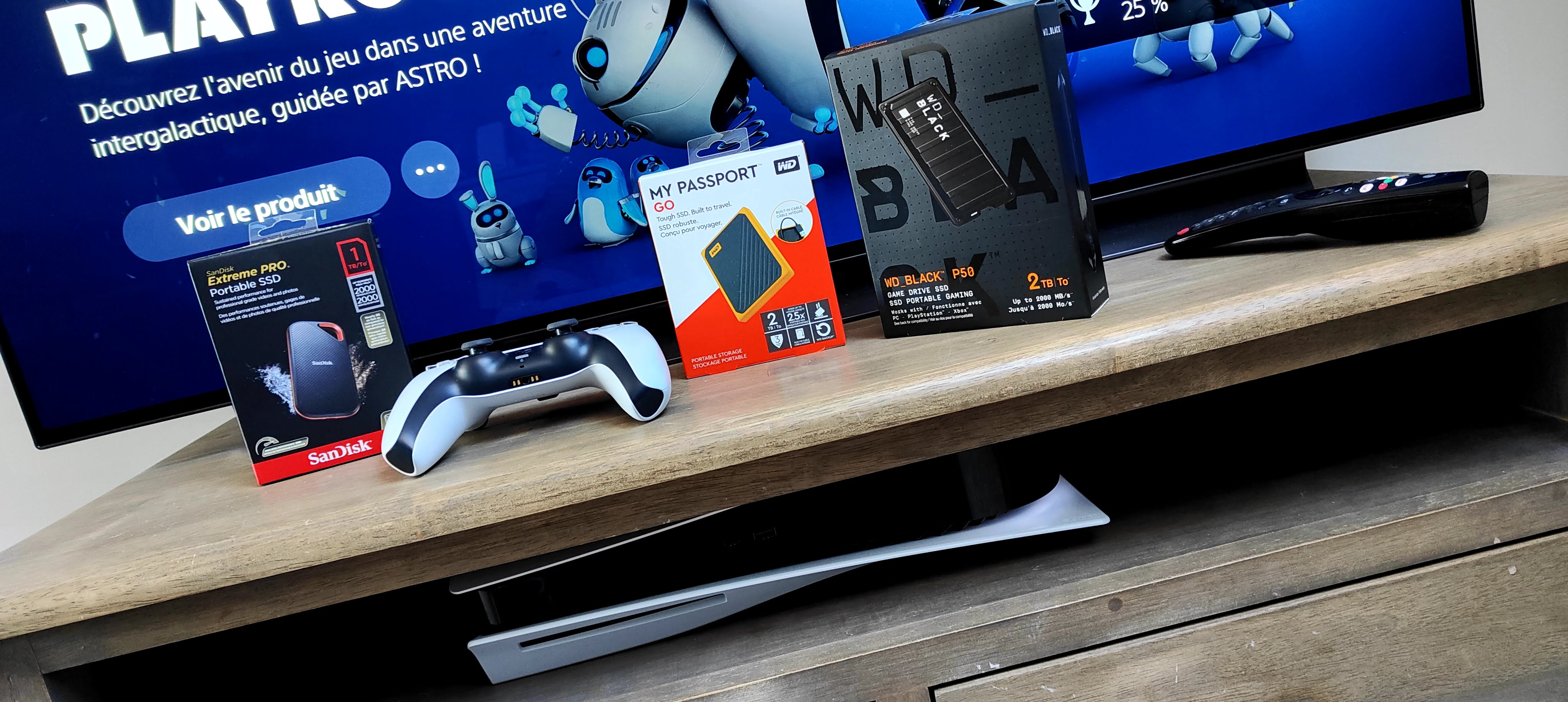 PS5 : SSD ou disque dur pour un stockage externe ? On a testé le plus  efficace