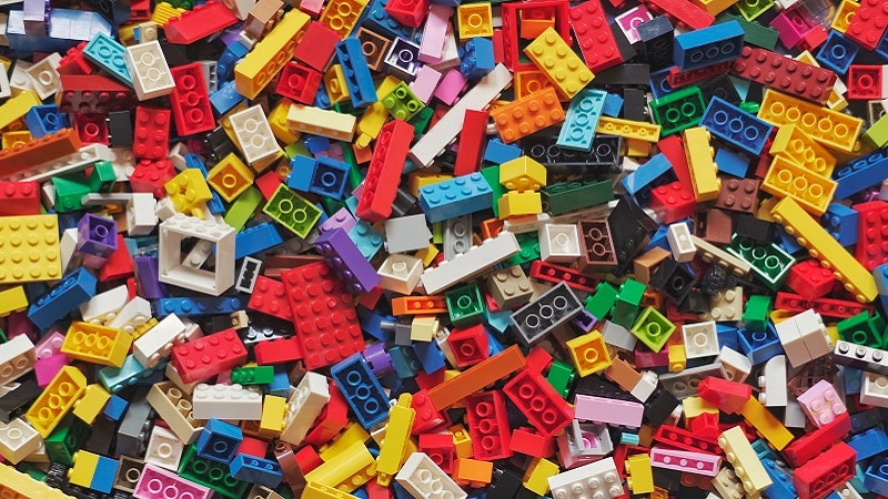 Des briques LEGO