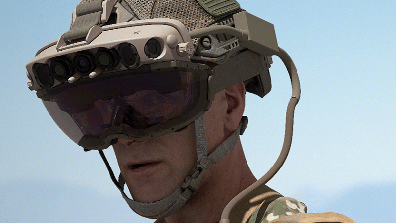 Le casque de réalité augmentée de l'armée américaine