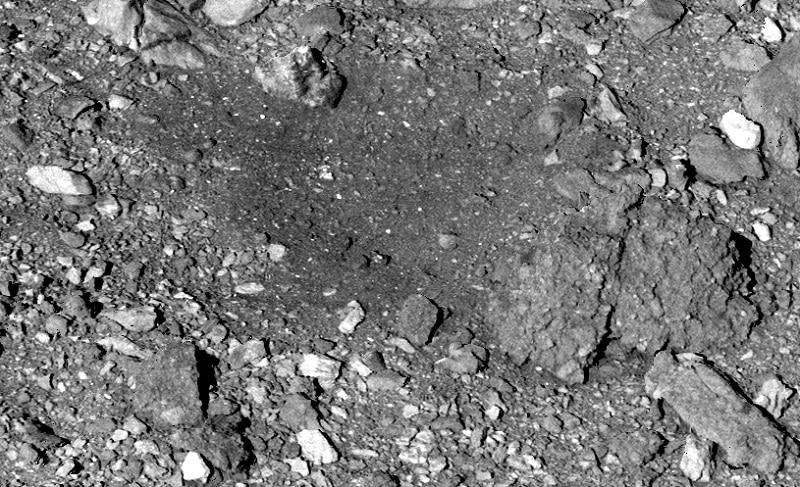 La surface de Bennu avant le Touch-and-go d'OSIRIS-REx