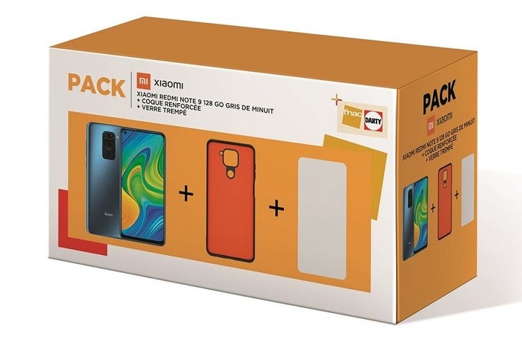 Image 1 : Pack Xiaomi Redmi Note 9 passe à 189 € chez Darty