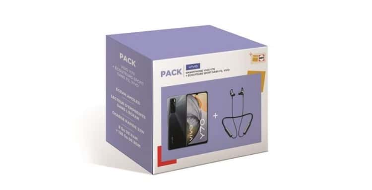 Image 1 : Le Vivo Y70 et ses écouteurs Bluetooth sport est à 249 € à la Fnac