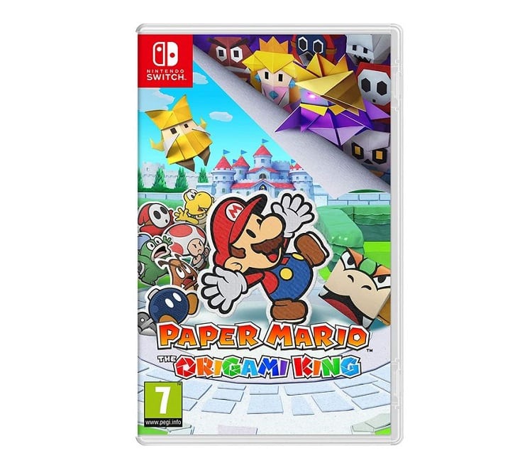 Image 1 : Paper Mario The Origami King sur Nintendo Switch est à prix réduit chez Amazon