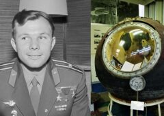 Yuri Gargarine et sa capsule