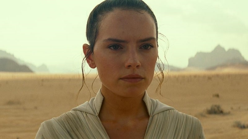 Daisy Ridley dans le rôle de Rey. Crédit : Lucasfilm