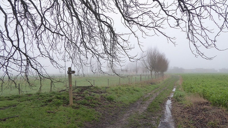 La frontière franco-belge sur le circuit du Robigeux