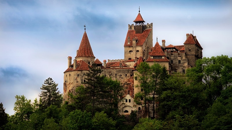 Le château de Dracula en Roumanie