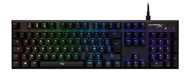 Image 1 : Hyper X Alloy : le clavier gamer est à petit prix