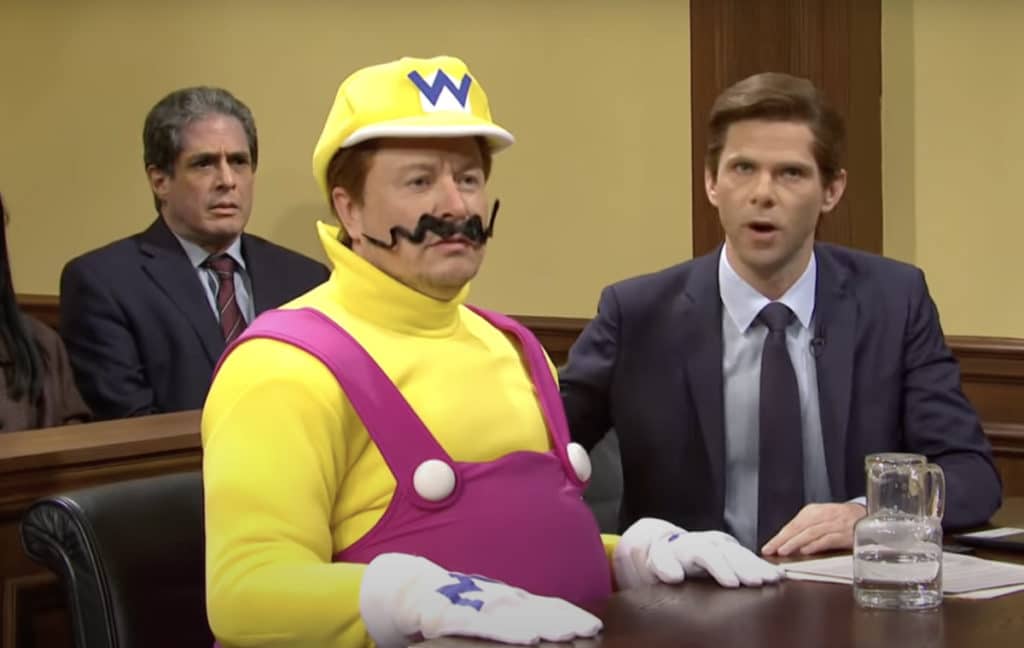 Musk mouille sa chemise en Wario 