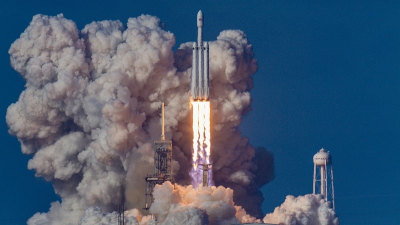 SpaceX Falcon Heavy pour illustration - Bill Jelen / Unsplash