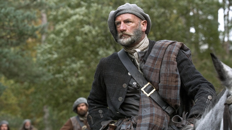 Graham McTavish dans la série Outlander 