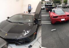 La Lamborghini et la Ferrari achetée grâce aux aides financières pour la COVID 19