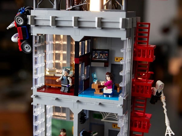 Le set du Daily Bugle de Spider-Man