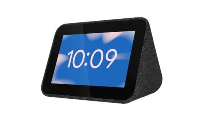 Image 1 : Le réveil connecté Lenovo Smart Clock est à prix réduit chez Darty et à la Fnac