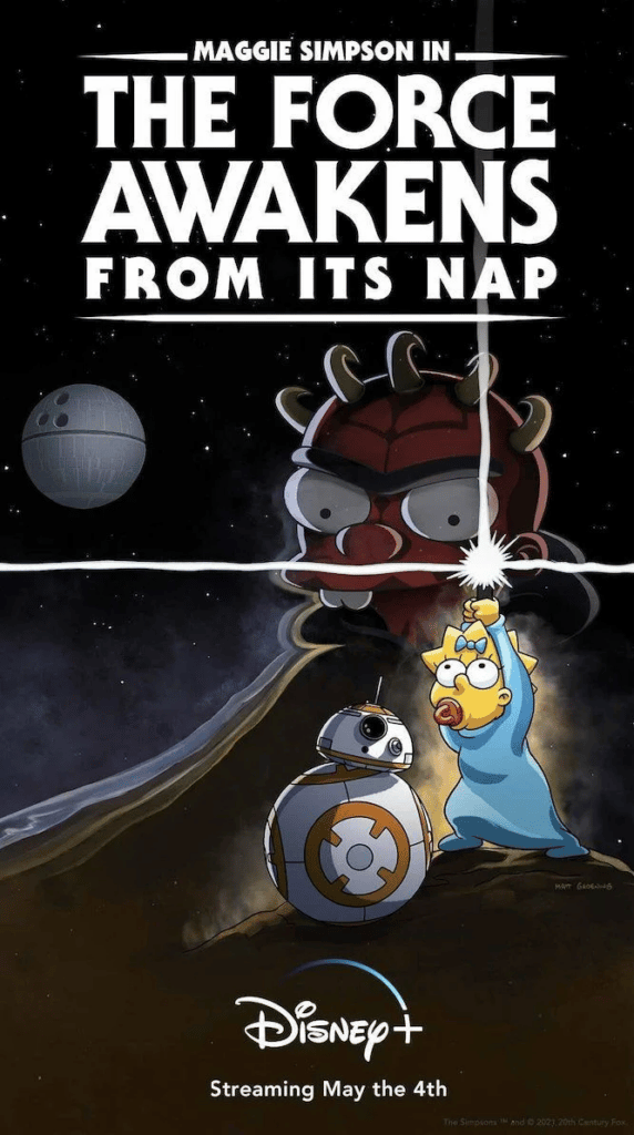 Image 2 : Disney+ : Un crossover entre Les Simpson et Star Wars pour la Star Wars Day