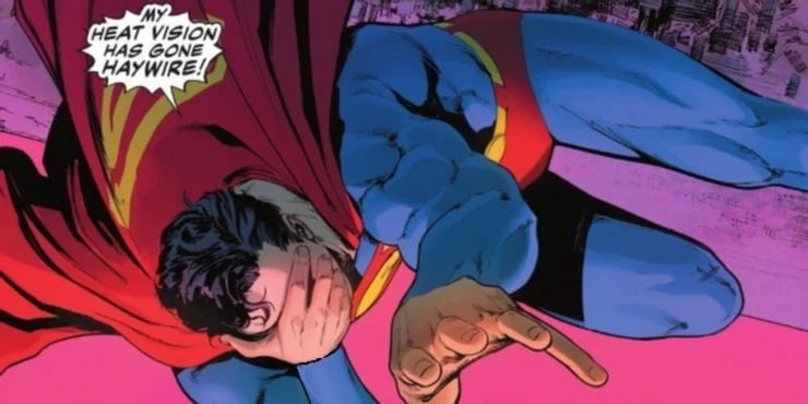 Image 2 : Superman partage le même problème que Cyclope des X-Men