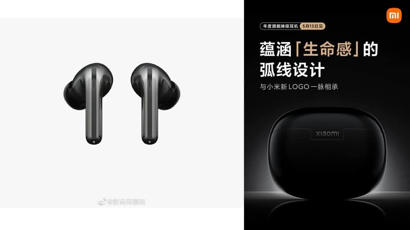Xiaomi nouveaux écouteurs true wireless avec réduction de bruit active - Xiaomi et Digital Chat Station