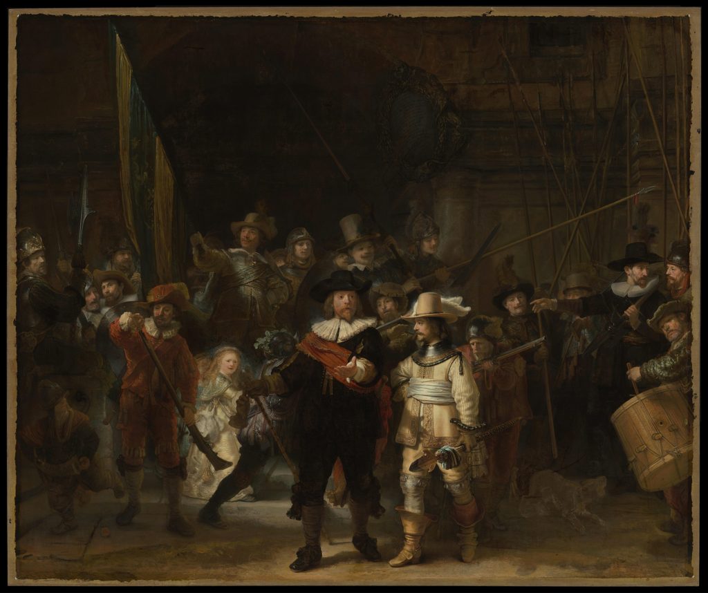 La Ronde de Nuit de Rembrandt reconstituée par IA après plus de 300 ans