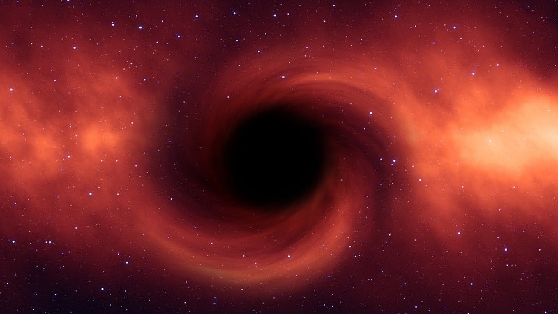 Un trou noir supermassif dénudé de sa galaxie, parcourt l'Univers en toute  liberté et à grande vitesse