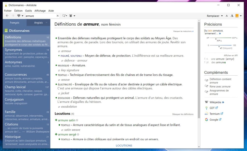Image 2 : Correction orthographique : pourquoi Antidote 10 dépasse-t-il Word ?