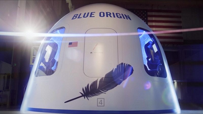 Capsule New Shepard - Blue Origin