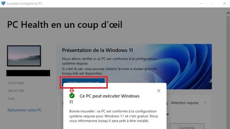 Image 2 : Windows 11 sort le 5 octobre : votre PC est-il compatible ?