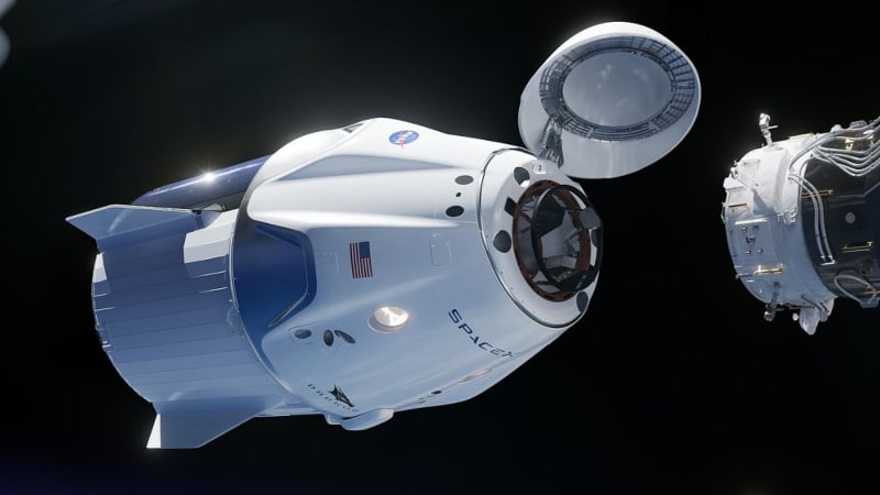 Image 1 : SpaceX signe 3 nouveaux contrats privés pour aller sur l’ISS