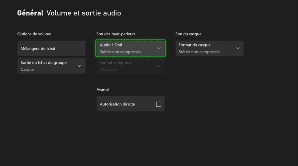 Xbox Series X audio