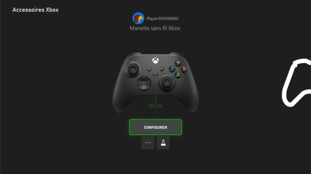 xbox series x manette