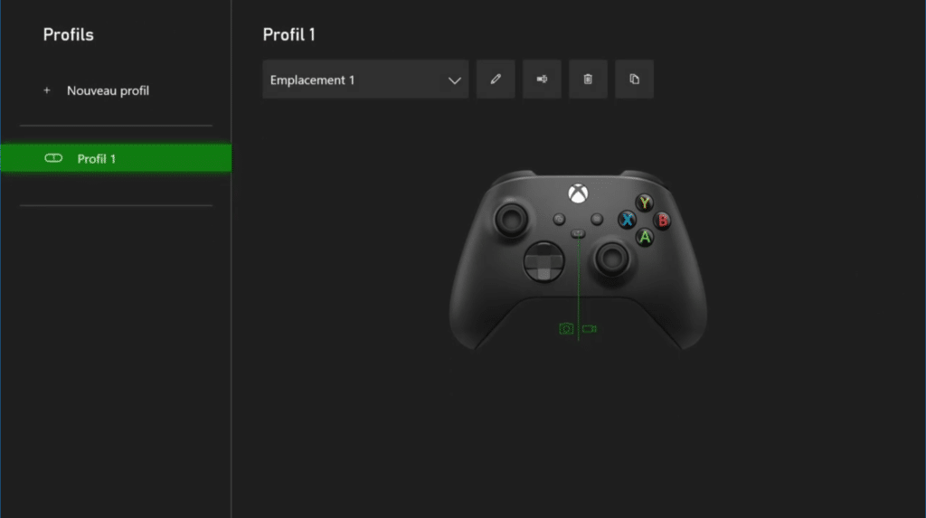 xbox series x manette