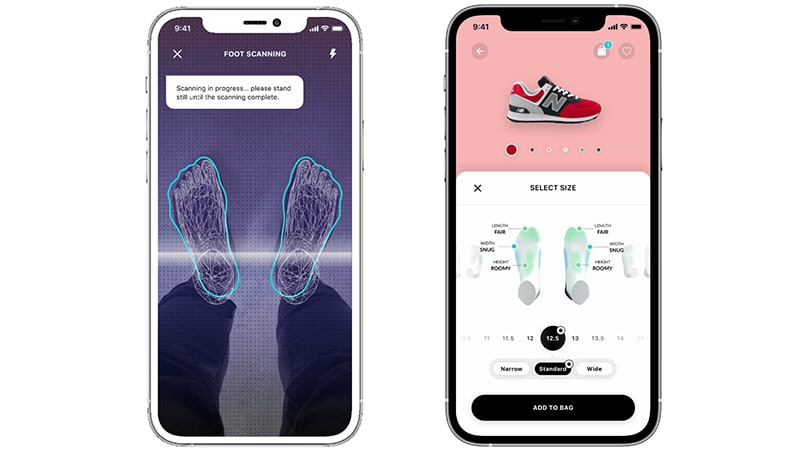 L'application mobile pour mesurer vos pieds