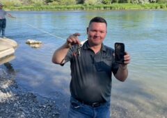 L'iPhone retrouvé après avoir passé trois jours dans une rivière