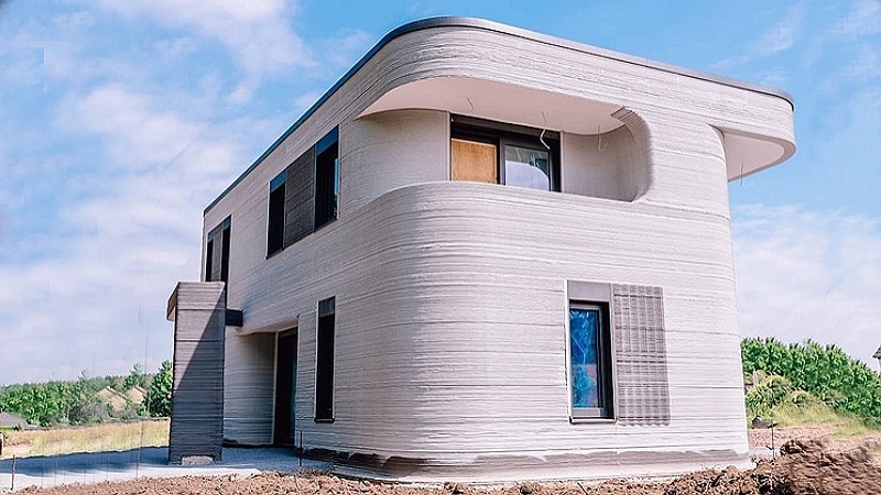 Et si cette maison en terre imprimée en 3D pouvait résoudre la