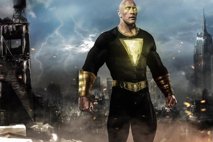 Black Adam : une préparation intense pour Johnson